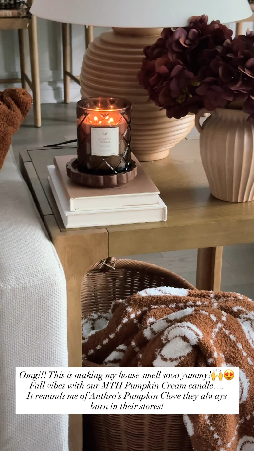 I’m obsessed with our new pumpkin cream candle! 

#LTKSeasonal #LTKHome