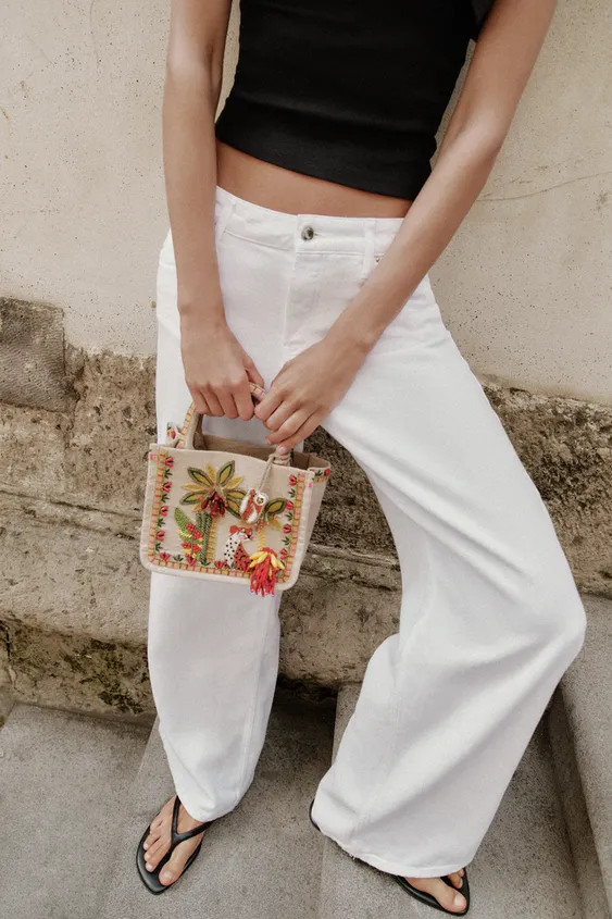MINI BEADED BAG | Zara UK