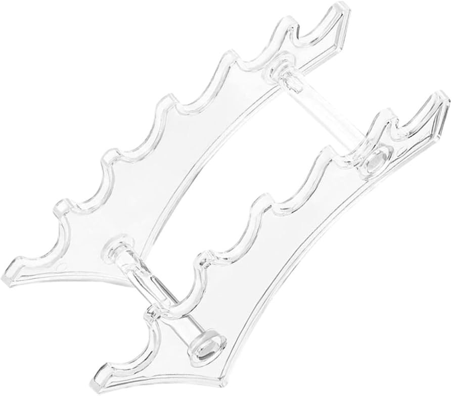 FOMIYES 1pc Arc Pen Holder Pencil Holder Shelf Paint Brush Organizer Pen Storage Curved Desk Tabl... | Amazon (US)