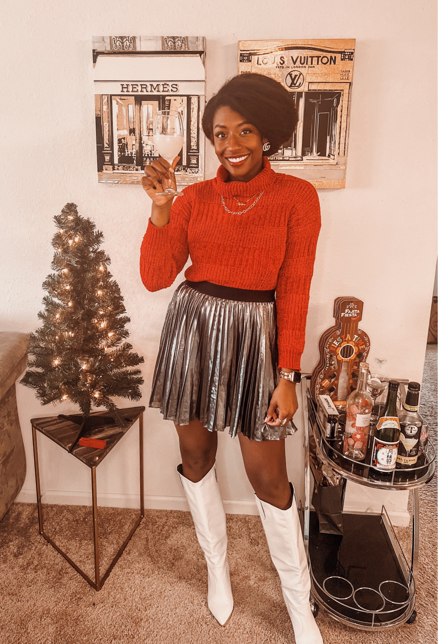 Cheers! 🍾Pop of red inspired holiday outfit ❤️🌹💋

fall fashion • fall trends • winter outfit ideas • Pinterest inspired fashion • early holiday outfits • fall outfit idea • Amazon fashion • Amazon boots • thanksgiving outfit idea • designer ear rings • Amazon red dress •

#LTKunder50 #LTKSeasonal #LTKHoliday