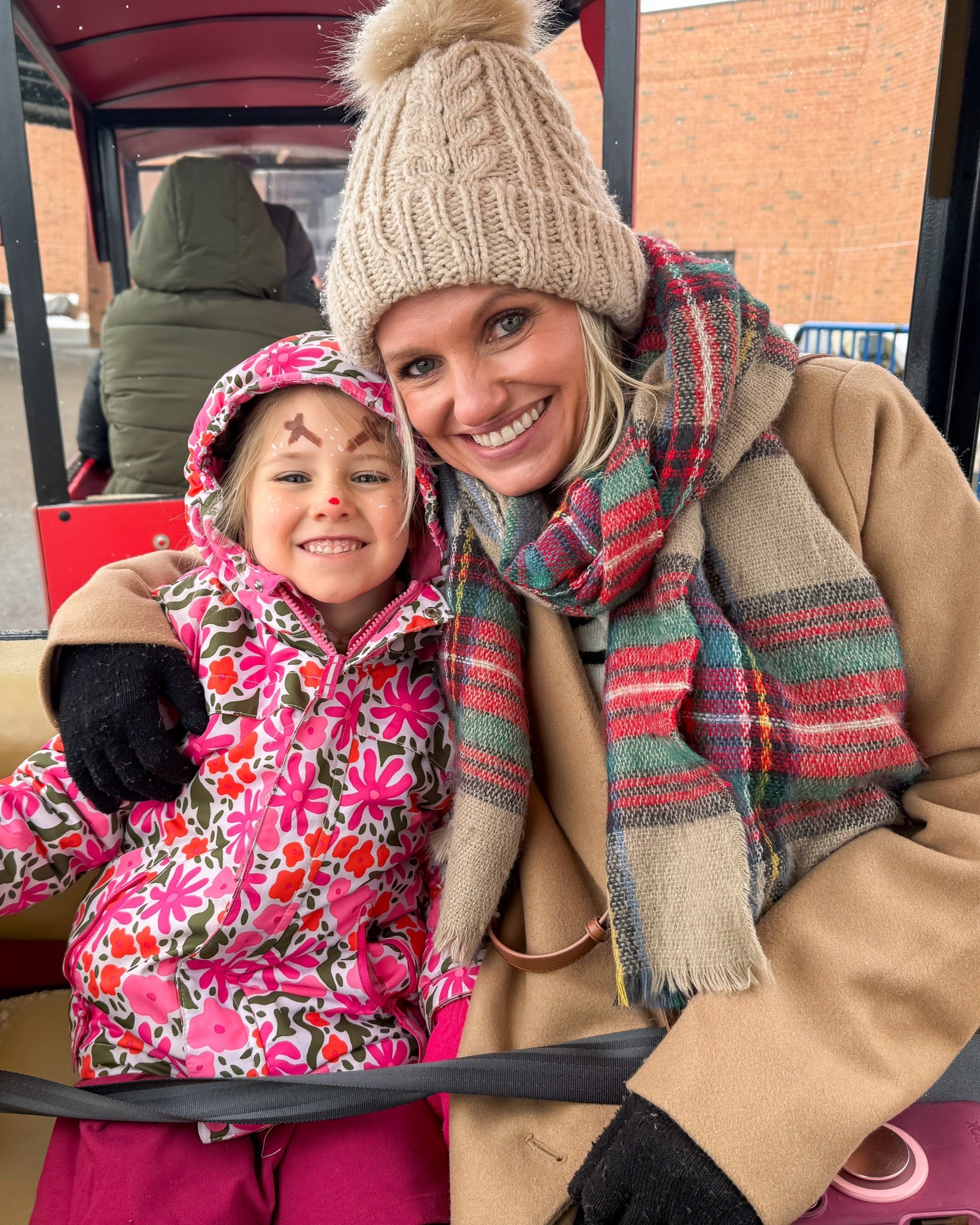 What I wore to a Christmas festival over the weekend with my family! The scarf is thrifted and the hat is older, but I linked similar items  

#LTKSeasonal #LTKootd #LTKmomlife