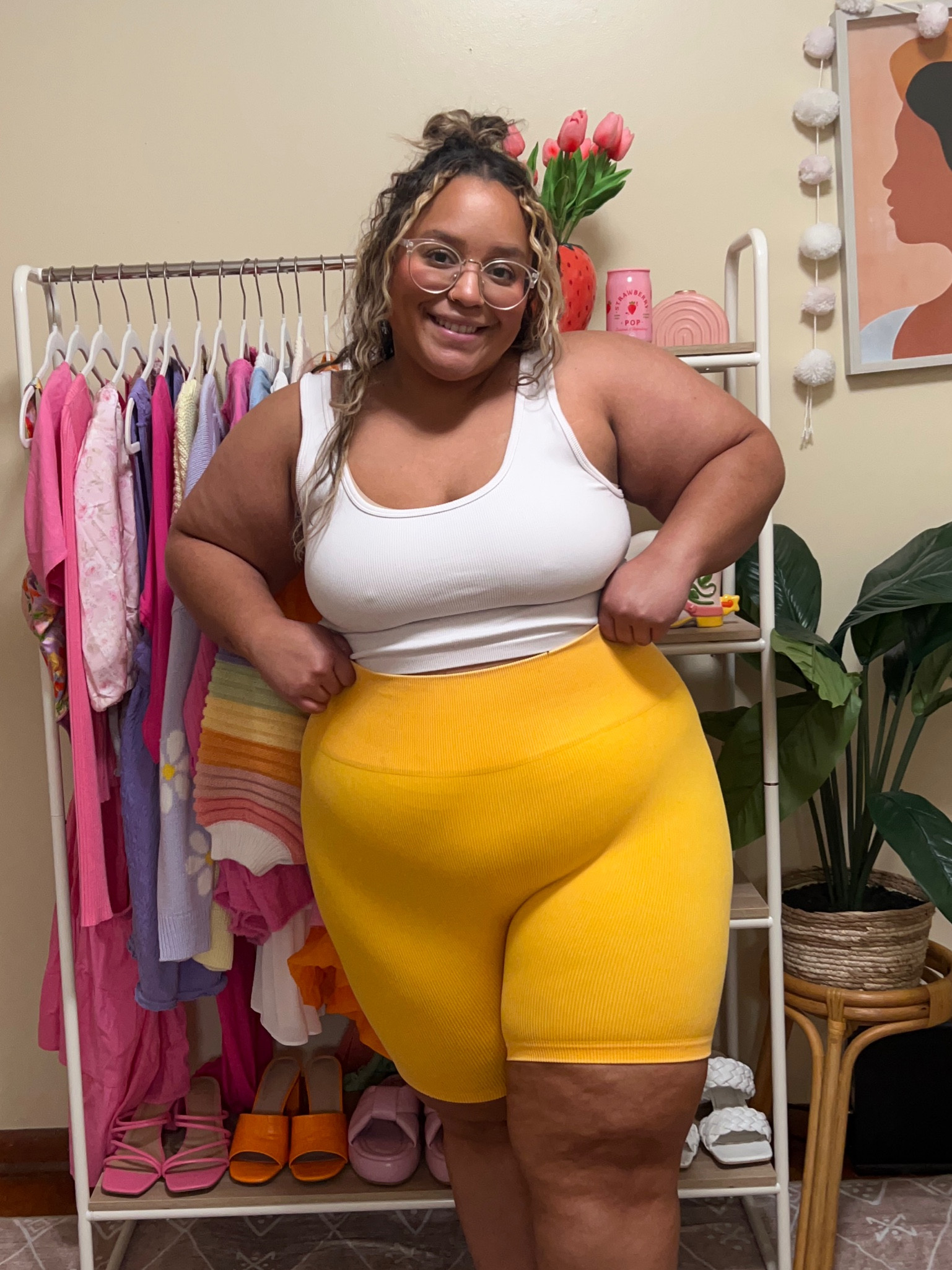 Wearing the XL in these Ribbed Joylab Target biker shorts 

#LTKunder50 #LTKstyletip #LTKfit