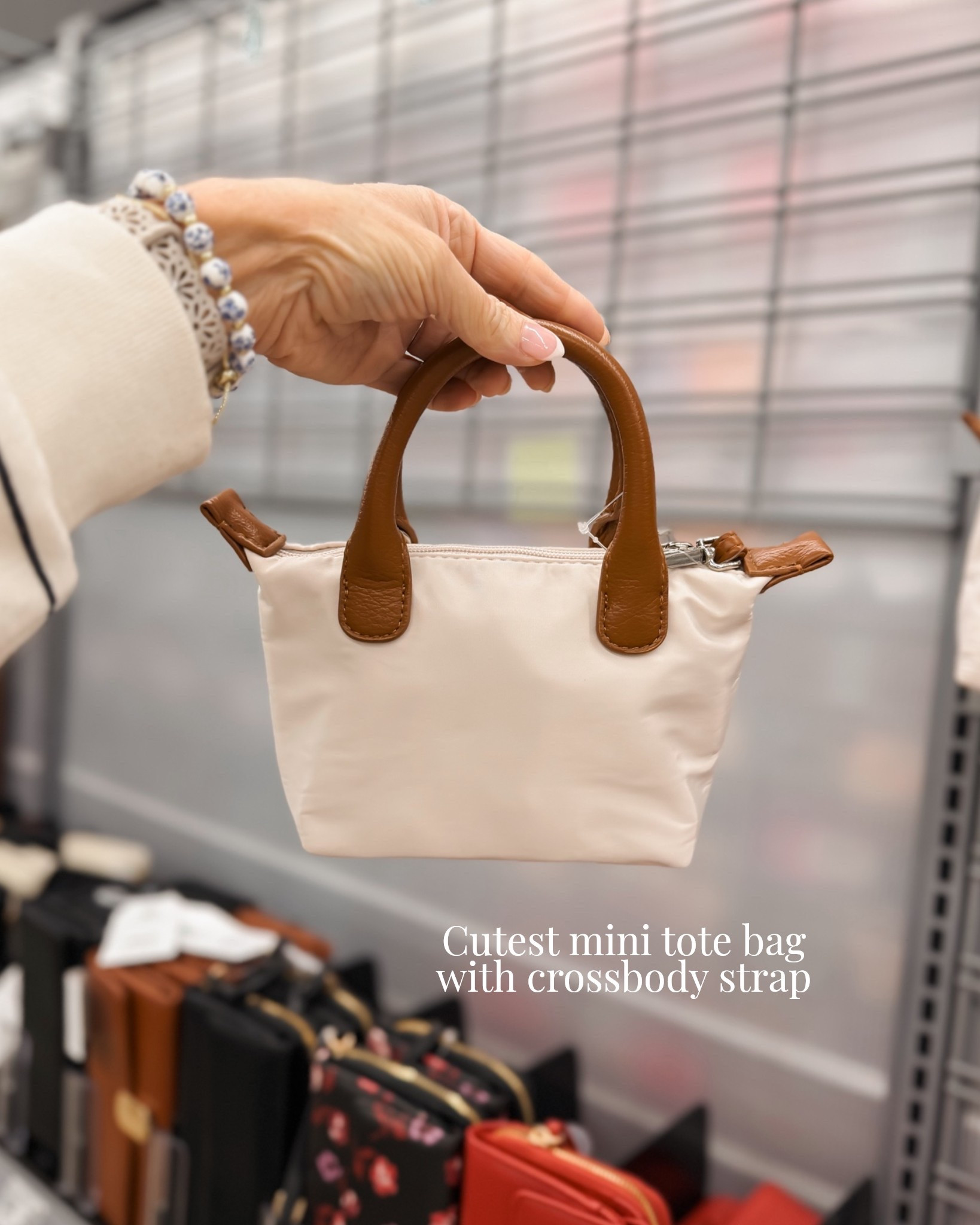Cutest little mini crossbody bag for summer outfits. Also comes in other colors.

#LTKootd #LTKmomlife #LTKgrwm