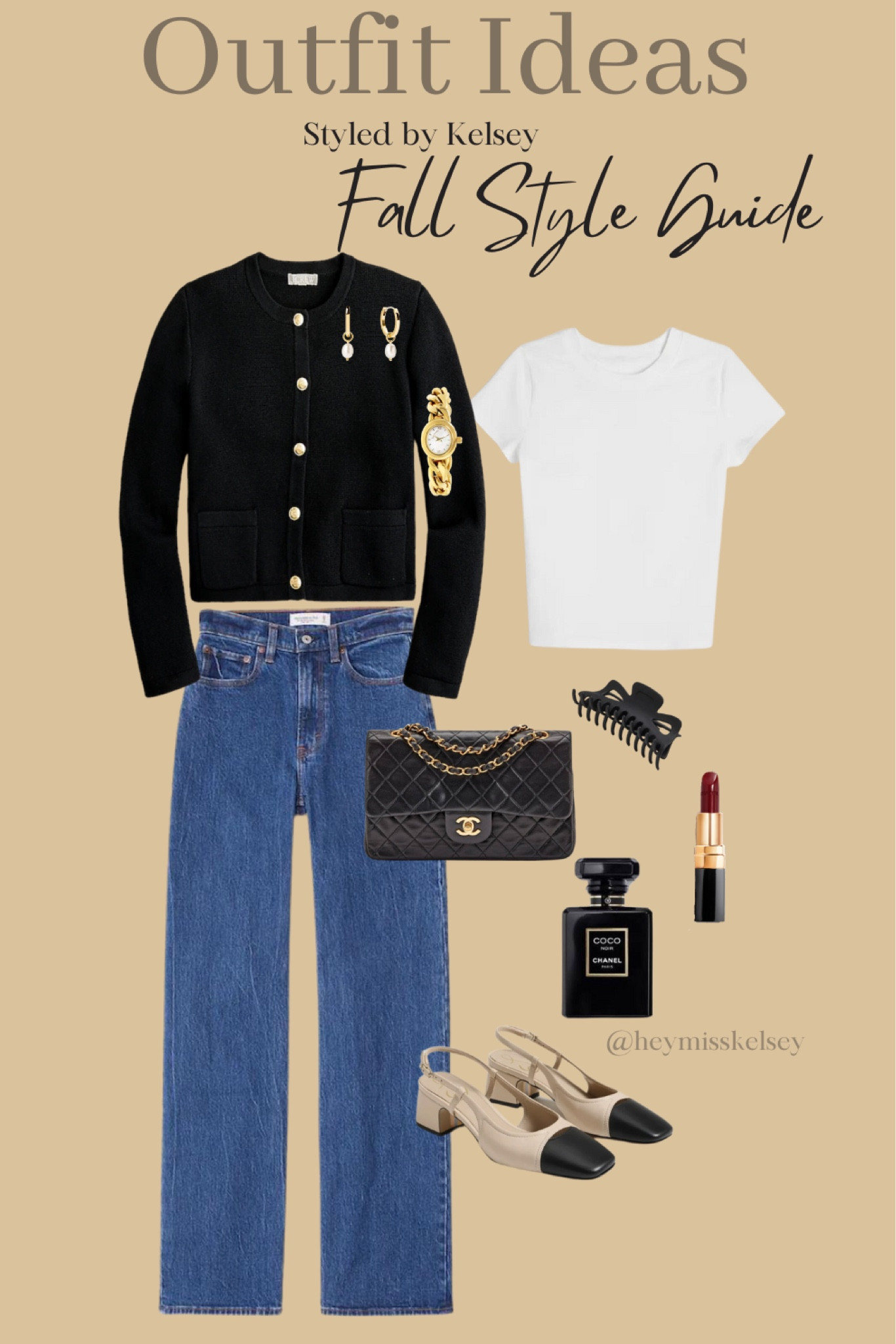 Elevate your fall fashion with these chic slingback heel outfit ideas. Whether you're headed to work or a casual outing. These color block heels are a great dupe for the Chanel slingbacks. Paired with them with a cropped jacket from J crew and a pair of Levi's jeans for an effortlessly stylish Parisian inspired look. 

#LTKstyletip #LTKworkwear #LTKshoecrush