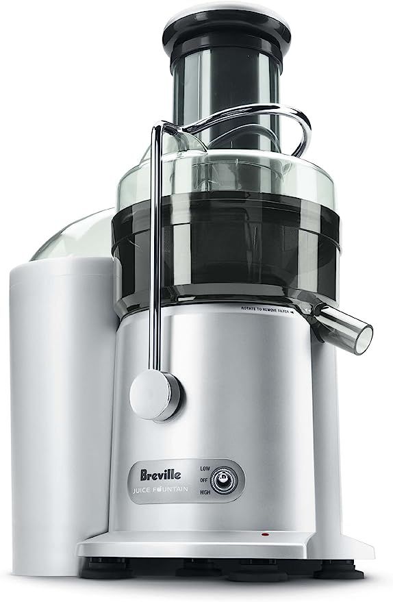 Breville JE98XL Juice Fountain Plus Centrifugal Juicer, Brushed Stainless Steel | Amazon (US)