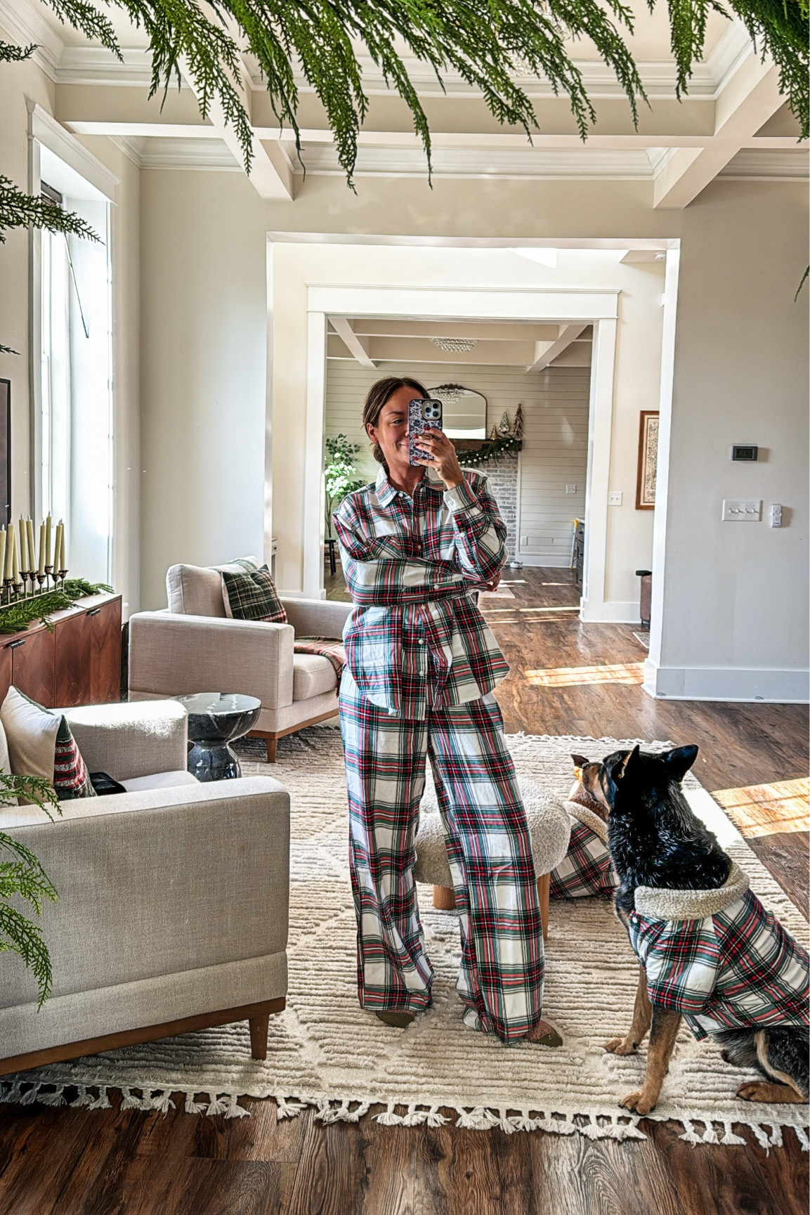 Matching Christmas pajamas on sale! I’m in size small 

#LTKHoliday #LTKSaleAlert