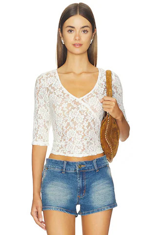 Arena Top in Cream | Revolve Clothing (Global)