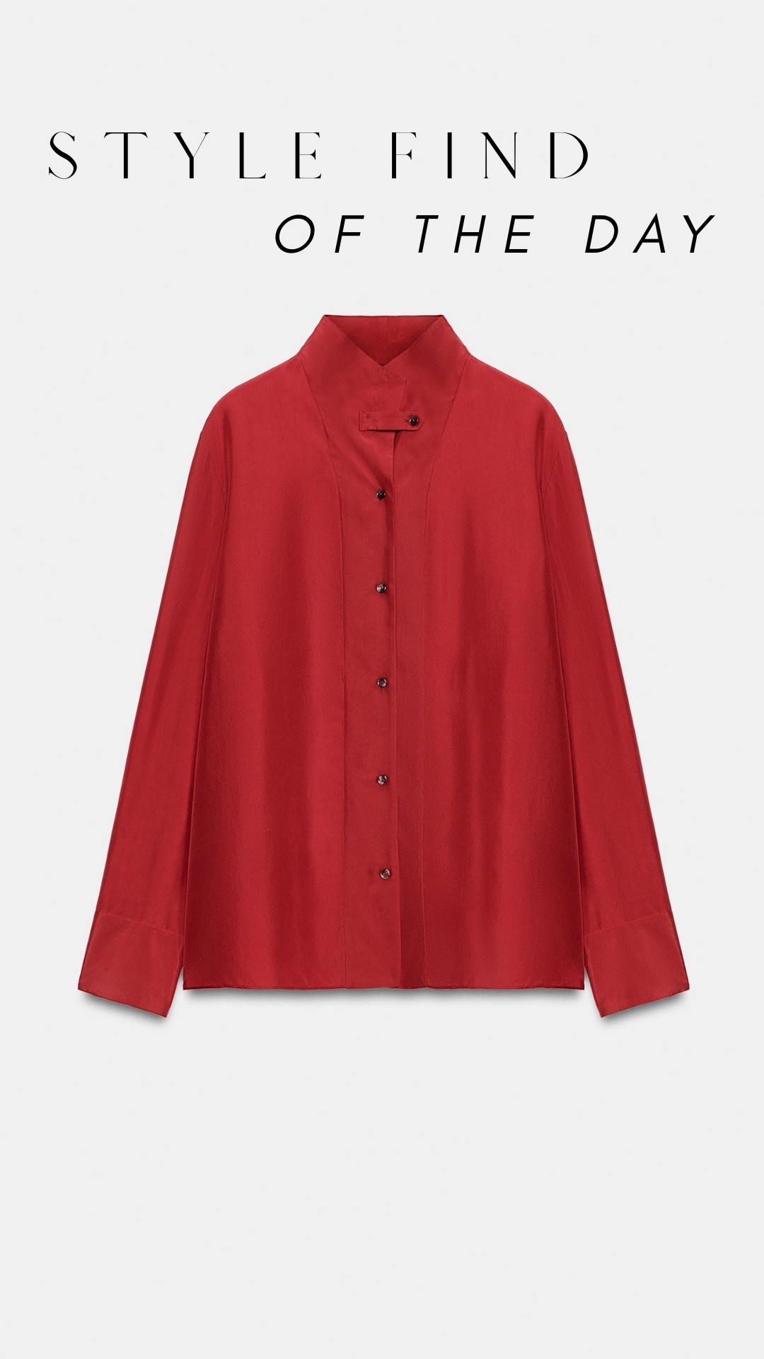 Style find of the day: 100% silk shirt

#LTKuk #LTKstyletip