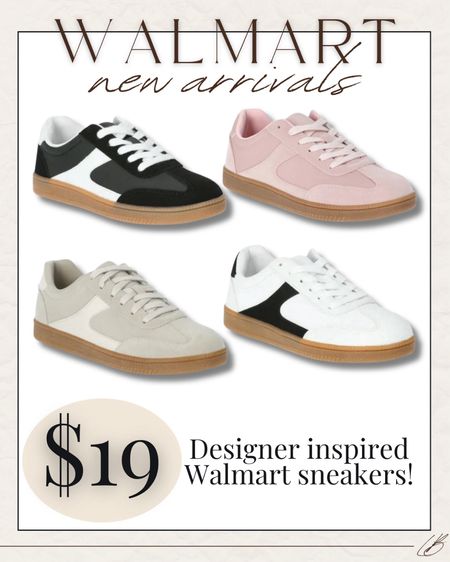 Designer lookalike sneakers for only $20 at Walmart! 

#LTKFindsUnder50 #LTKShoeCrush #LTKStyleTip