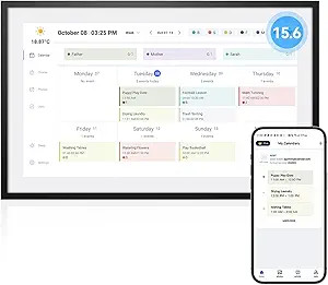 Calendar,Digital Calendar,15.6inch Large Digital Calendar FHD Resolution 1920 * 1080,Smart Touchs... | Amazon (US)