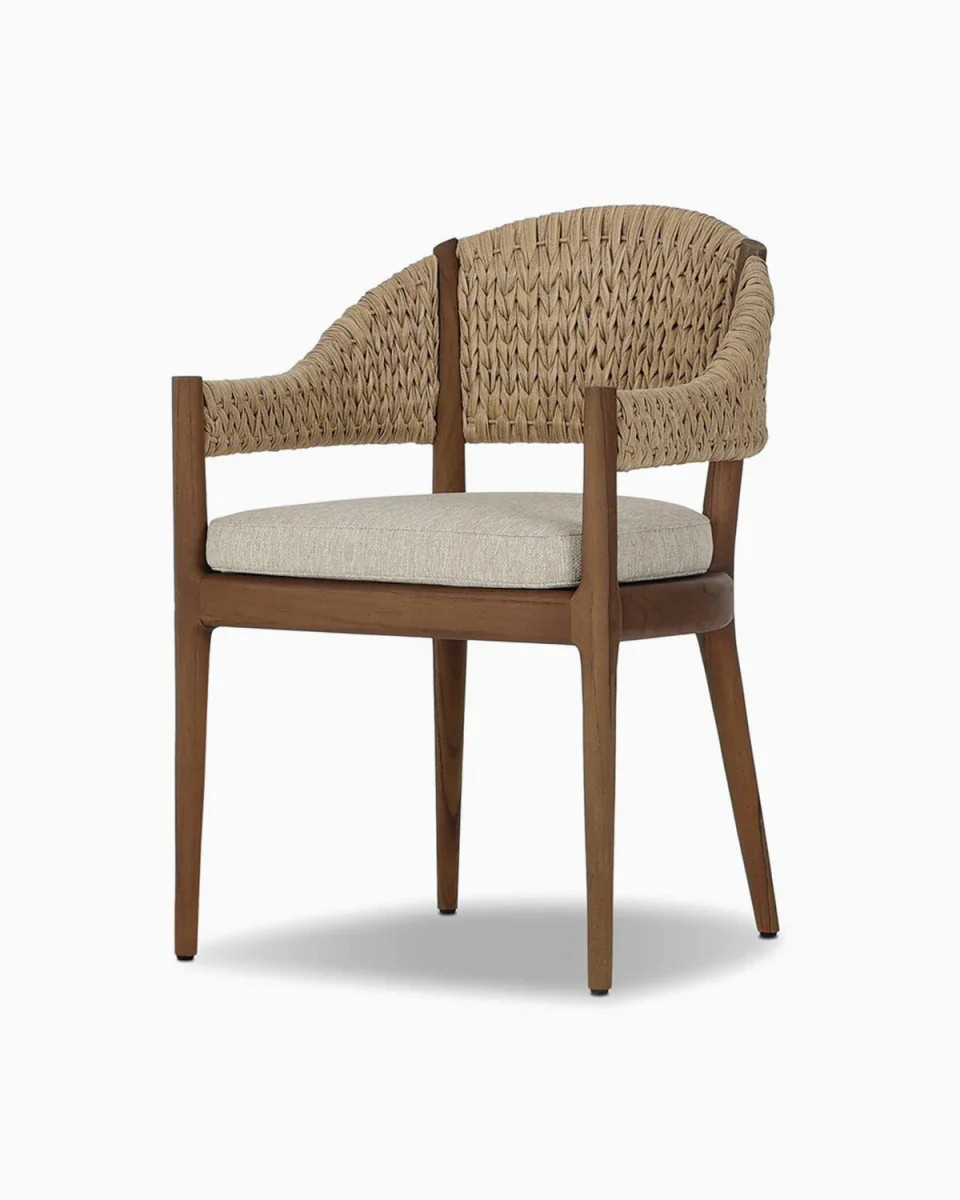 Atwood Outdoor Dining Armchair | Denver Modern