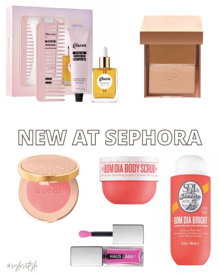 New products now available at Sephora! Including some great gift sets. Sephora, Sephora beauty, fall,  beauty, makeup, gisou, hair products, Gucci, Gucci beauty, Gucci blush, haus labs, lip oil, body wash, body scrub, foundation, hair oil, Patrick ta, sol de janeiro, hair mask, trending beauty, trending, viral, makeup, lip oil, Charlotte tilbury, clean girl, clean girl makeup, hailey bieber, beauty must haves , essentials 

#LTKunder100 #LTKbeauty #LTKGiftGuide
