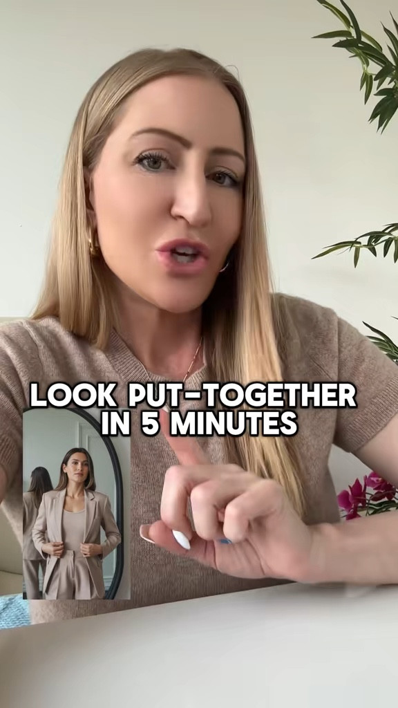 5-Minute Polished Outfit Formula

Structure + softness + a strong finish. These pieces make getting dressed effortless.

#LTKgrwm #LTKSeasonal #LTKOver40