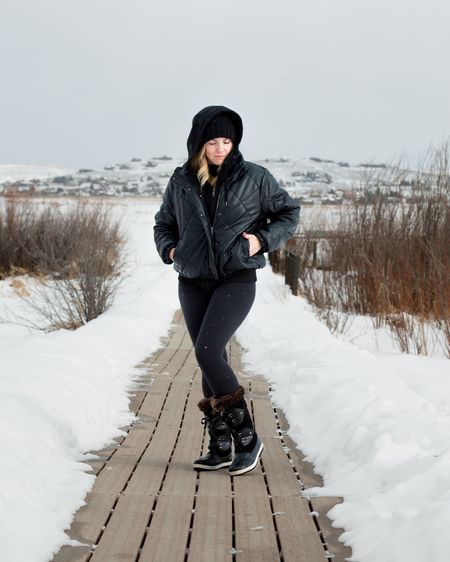 Snow boots with style ❄️✨ 

#LTKunder100 #LTKSeasonal #LTKshoecrush