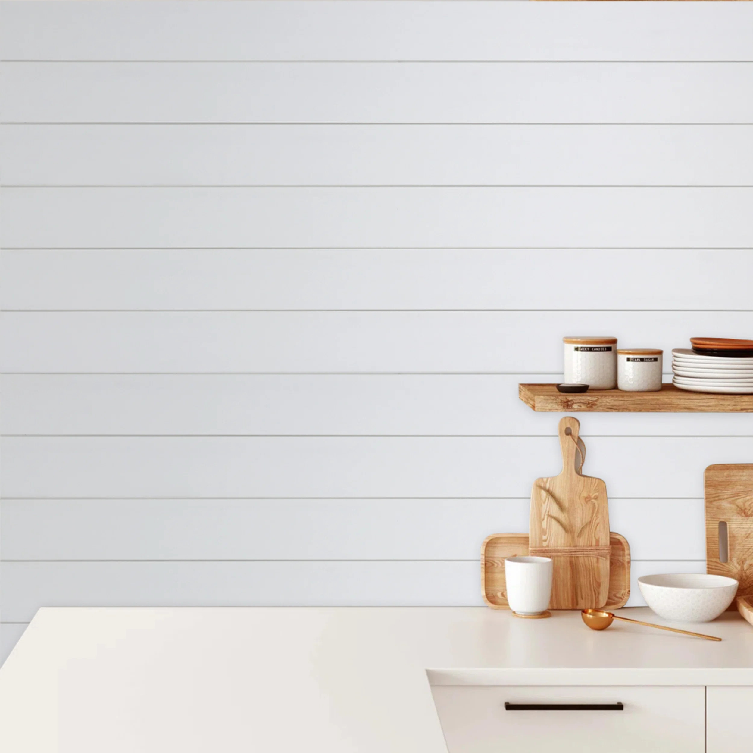 84" x 5.1"  Indoor/Outdoor Wood Shiplap Paneling, Panels for Walls and Ceilings (Set of 6) | Wayfair North America