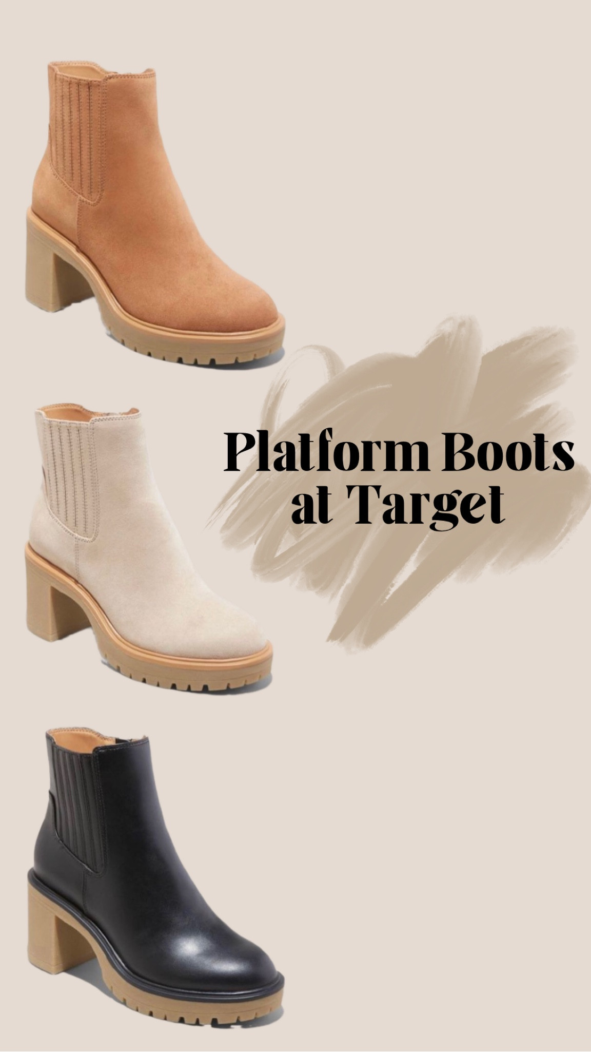 New Target Boots! #Target #TargetStyle #TargetFashion #TargetBoots #FallFashion 

#LTKshoecrush #LTKHalloween #LTKSeasonal