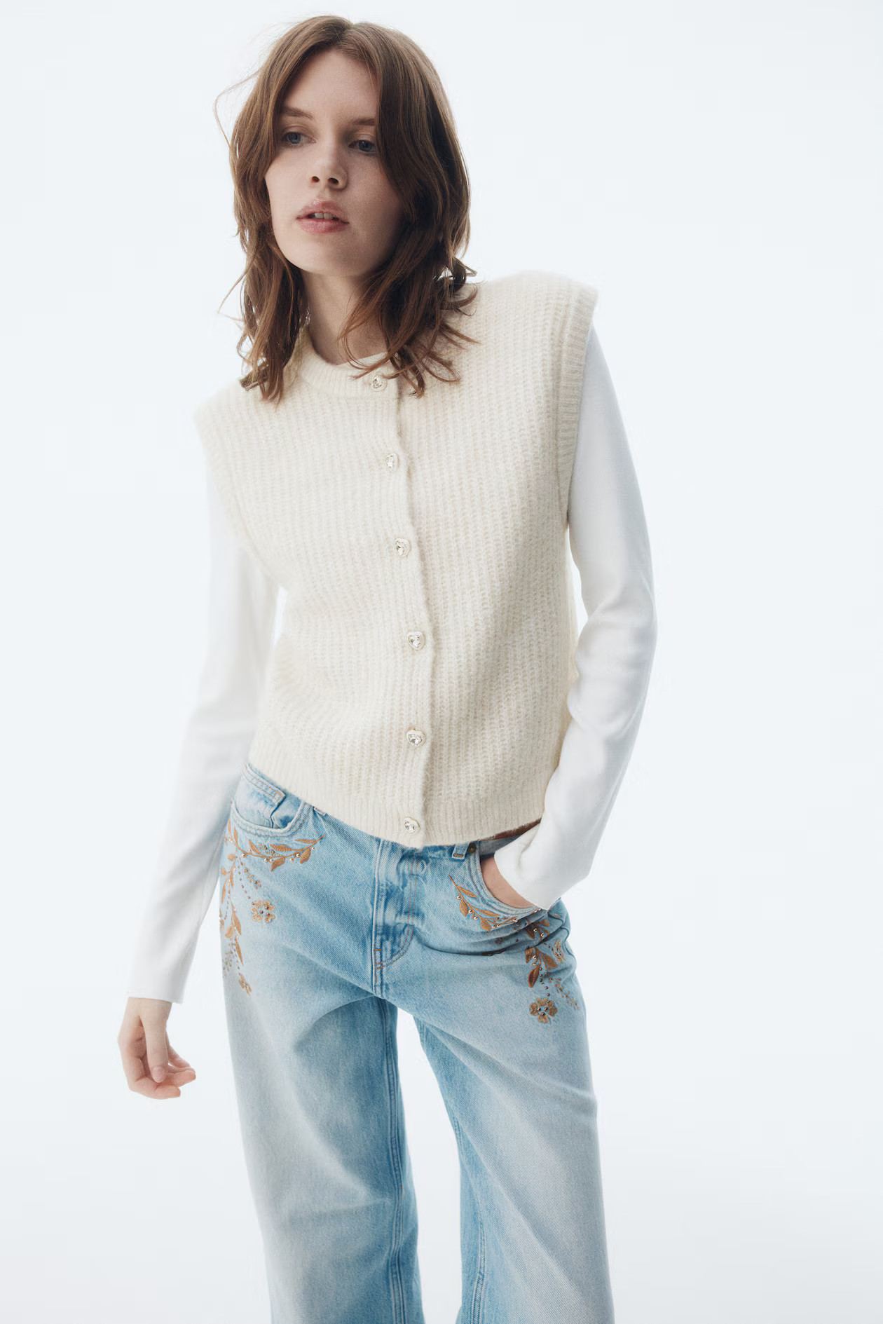 Rib-Knit Vest | H&M (US + CA)