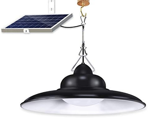 Solar Lights Outdoor Indoor, Bemexred Remote Control Solar Hanging Shed Lights with 3 Color Tempe... | Amazon (US)