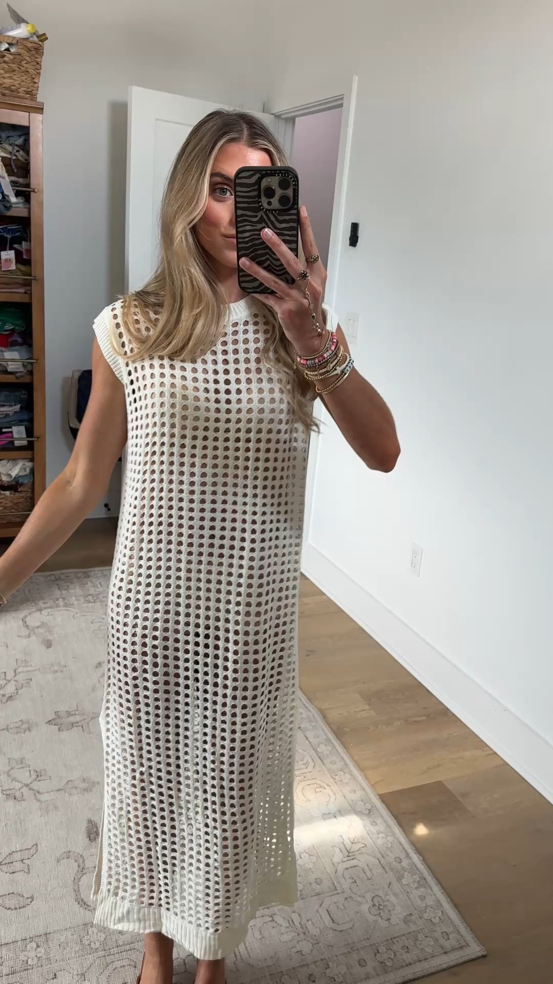 Amazon size small Saodimallsu Womens Crochet Swimsuit Coverup Summer Sleeveless Hollow Out Knit Crewneck Side Split Long Beach Dress

#LTKootd #LTKSwim #LTKSaleAlert