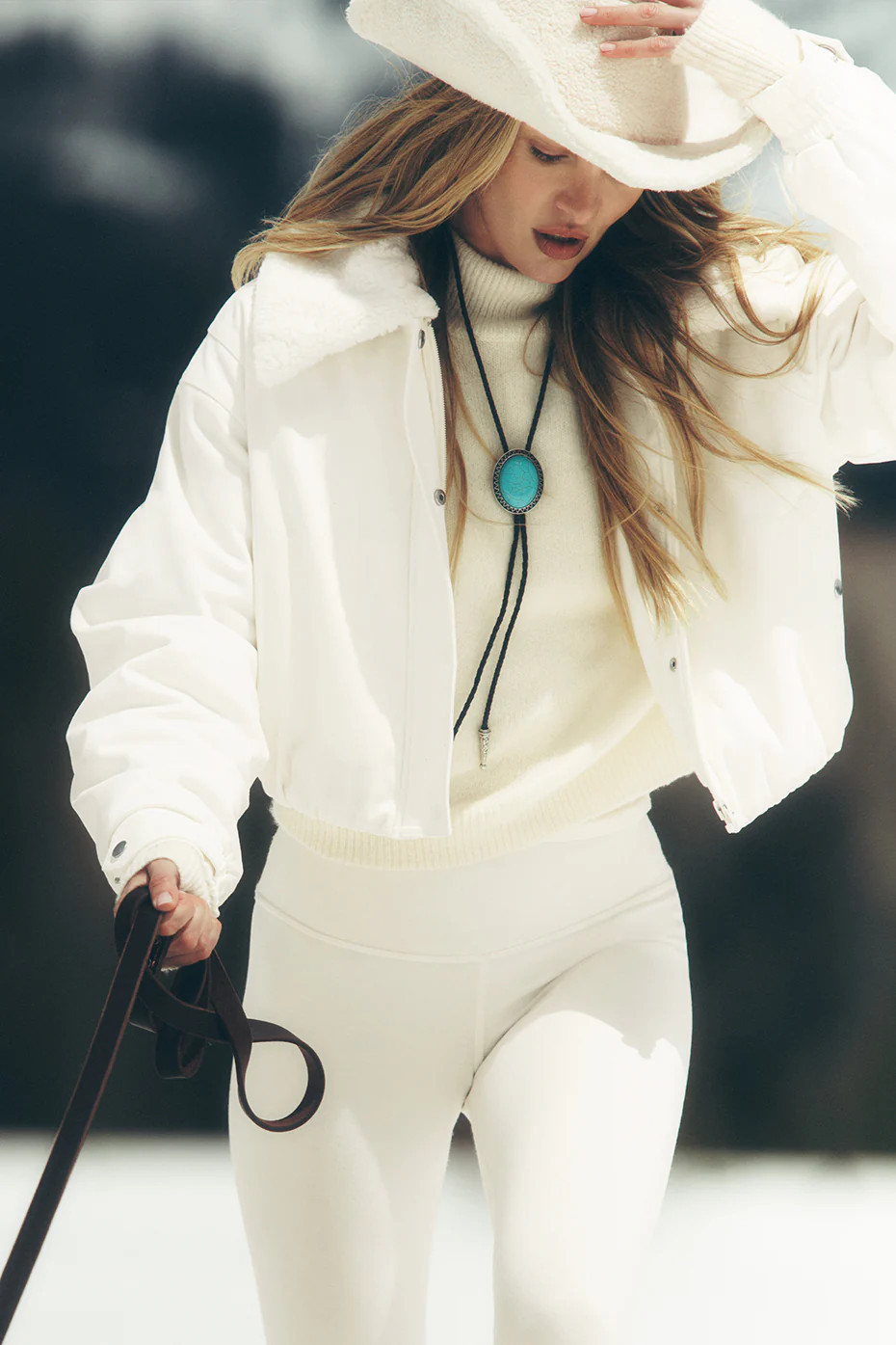 ALO | Navigator Jacket in Ivory White, Size: Medium | Alo Yoga (US)