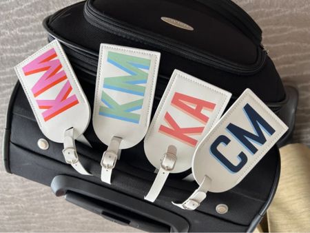 monogram luggage tag, monogram stripe, custom luggage tag, bachelorette party gift, wedding favor, grad gift, personalized luggage tag

#LTKstyletip #LTKfindsunder100 #LTKfindsunder50