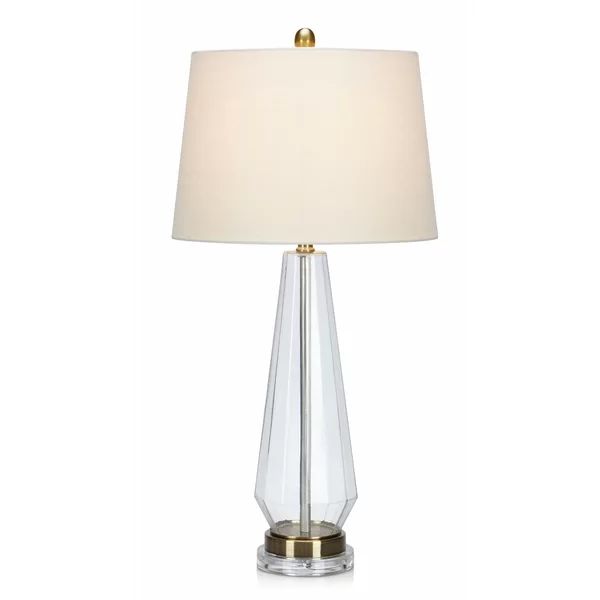 Teresa Acrylic and Glass 31" Table Lamp | Wayfair North America