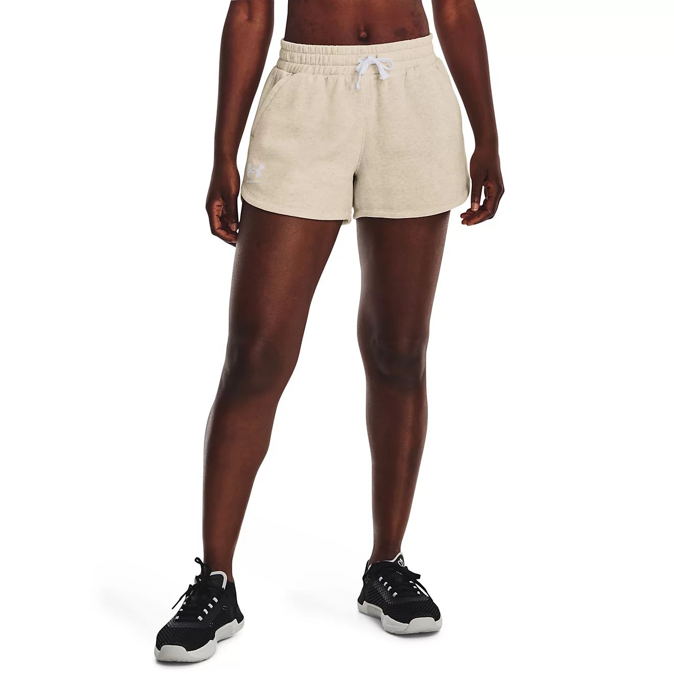 Under Armour Women's Rival Fleece Shorts | Academy | Academy Sports + Outdoors