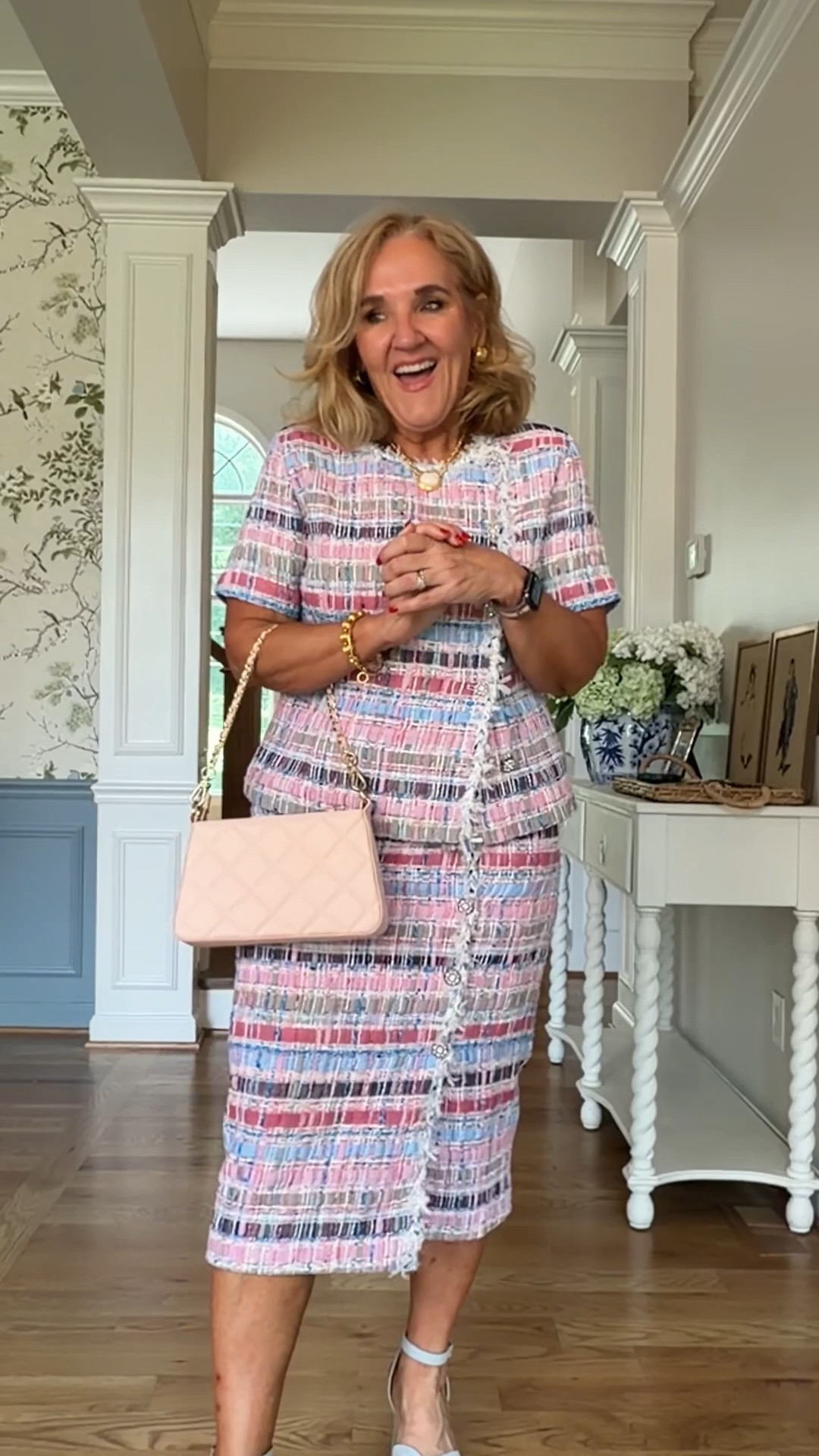 This one is special. 
Blazer size medium and true to size. Linen
Skirt medium but I would size up. This feels like a 6-8
Julie Vos sample sale is running! Some of my favorite pieces linked 

Skirt pairs well with Navy blazer 10 petite 
No iron white blouse 1.0

#LTKOver40 #LTKootd #LTKWorkwear

#LTKSaleAlert

#LTKWedding