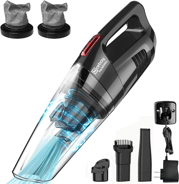 whall Handheld Vacuum Cordless, 8500PA Strong Suction Hand Held Vacuum Cleaner with LED Light, Li... | Amazon (US)