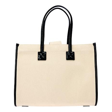 Vince Camuto Saly Canvas Tote - 20835747 | HSN | HSN