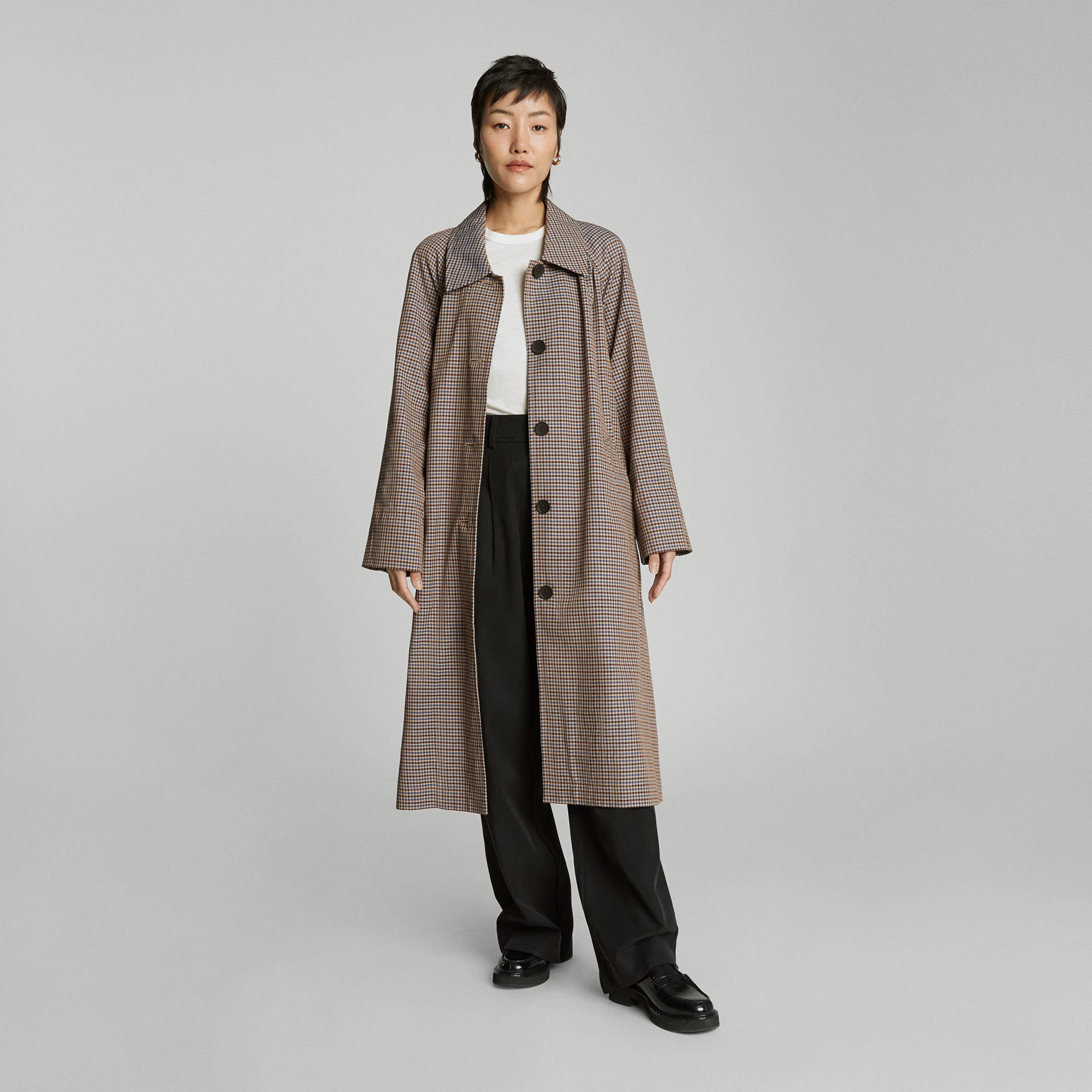 The Gathered Drape Trench | Everlane