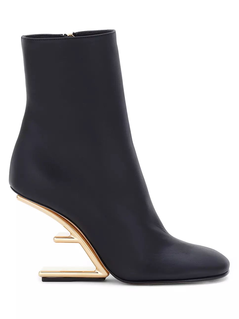Fendi First Leather Wedge Booties | Saks Fifth Avenue