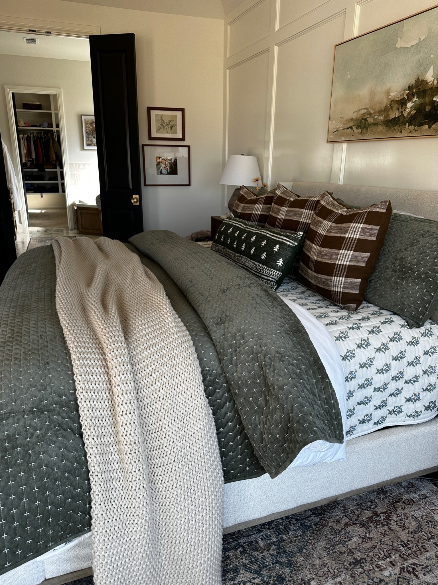 Christmas bedding vibes! This green velvet quilt has been such a surprise! 

If you’re looking for a luxury gifting idea these CozyEarth sheets are the holy grail of sheet sets! My coupon is Details40 for 40% off! 

#LTKGiftGuide #LTKHoliday #LTKhome
