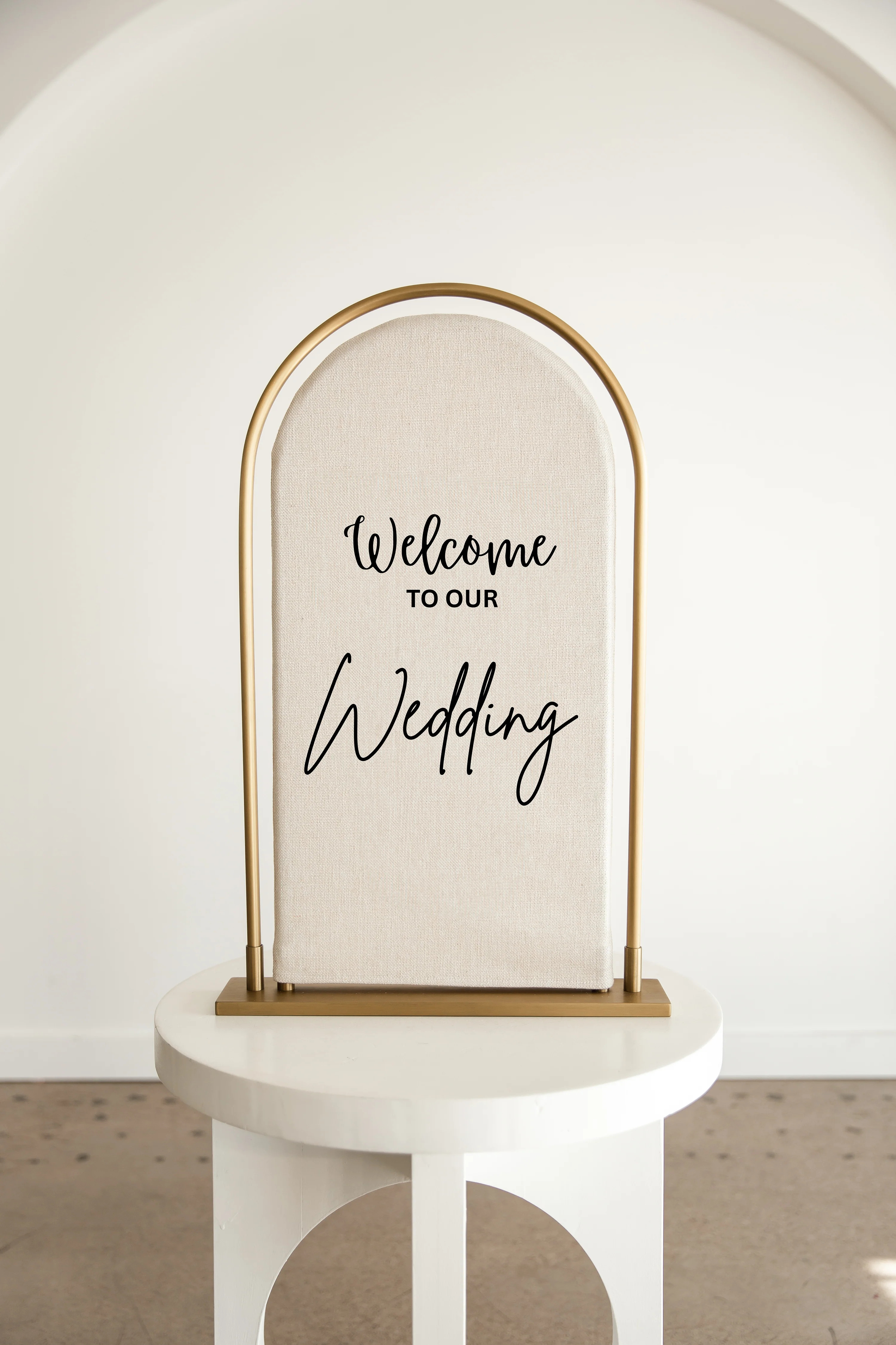 Welcome to our Wedding | Kerbobbled
