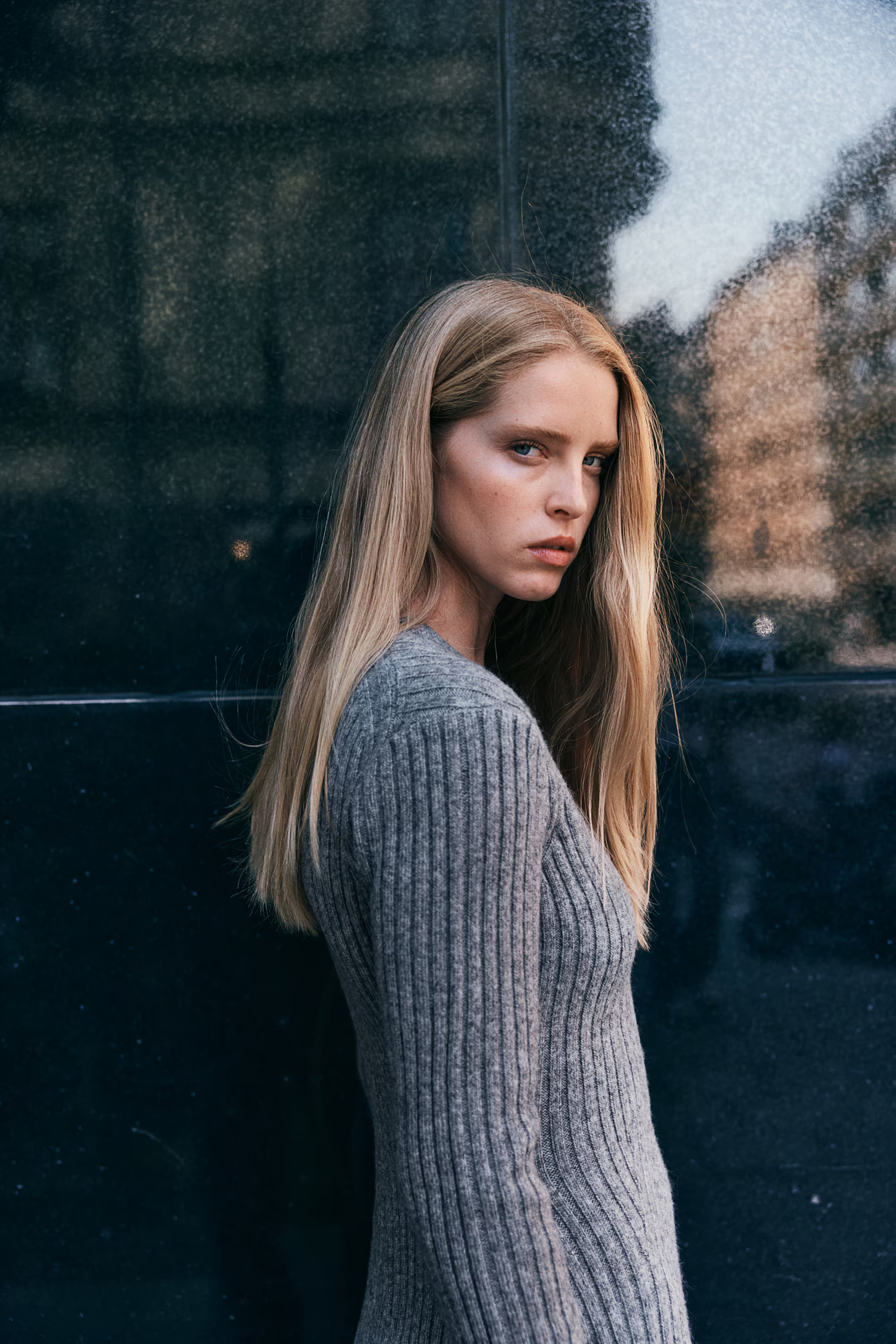 Rib-knit Dress - Dark khaki green - Ladies | H&M US | H&M (US + CA)