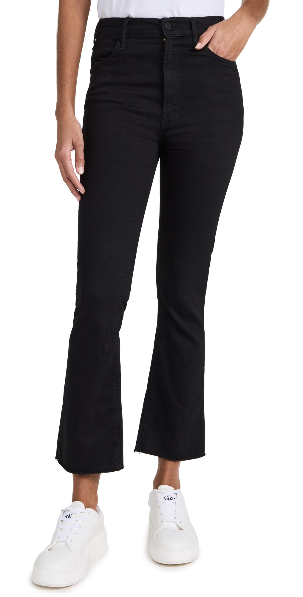 MOTHER The Hustler Ankle Fray Jeans Not Guilty 29 | Shopbop