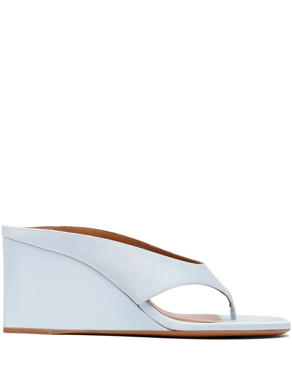 Alaïa 75mm Cube Thong Sandals | Blue | FARFETCH BH | Farfetch Global