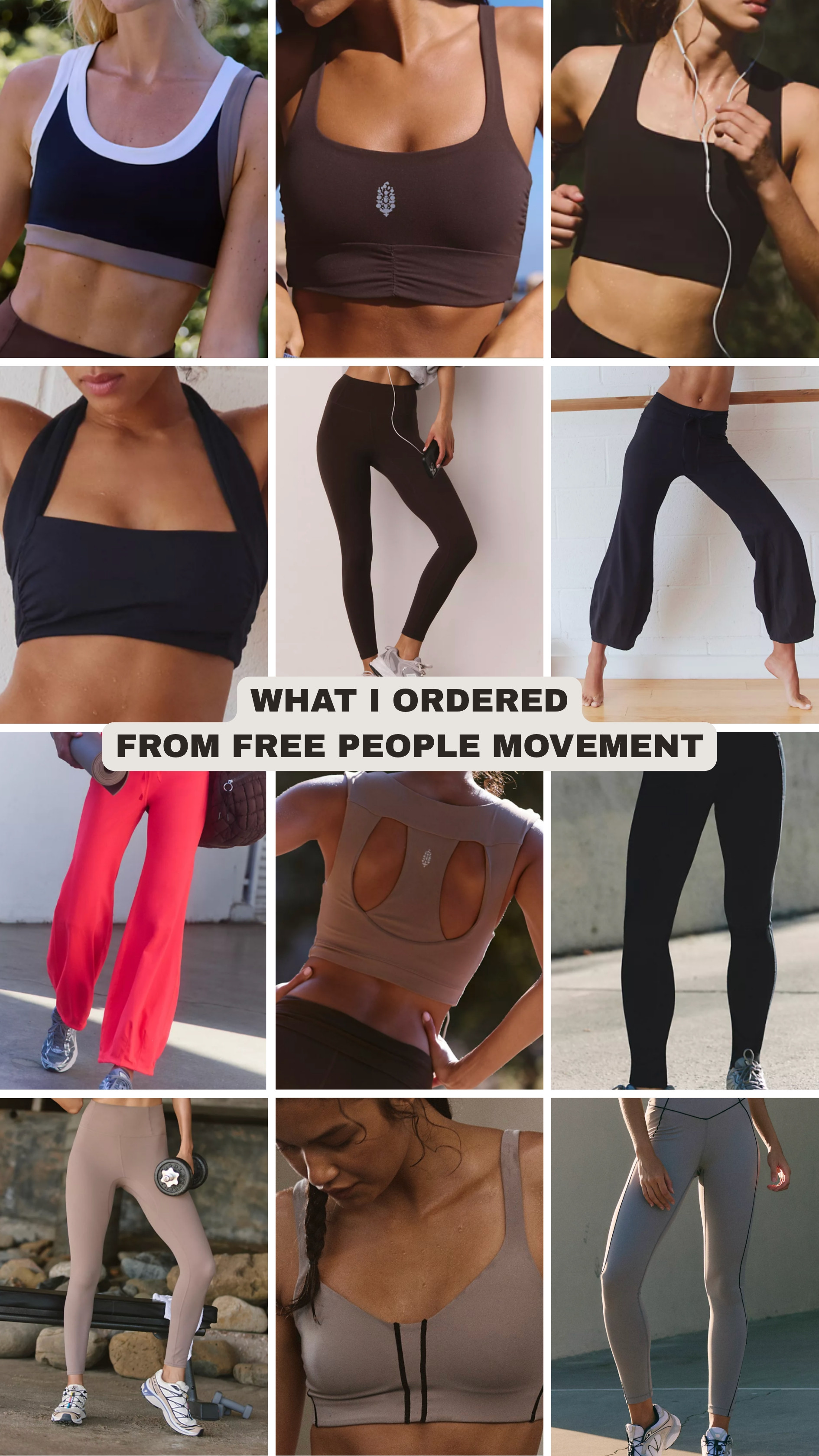 Placed a huge order to try on for you from FP Movement! I love their leggings and sports bras!

fp movement, running gear, running outfits, work out sets, activewear, mid size activewear 

 #LTKMidsize #LTKWorkwear