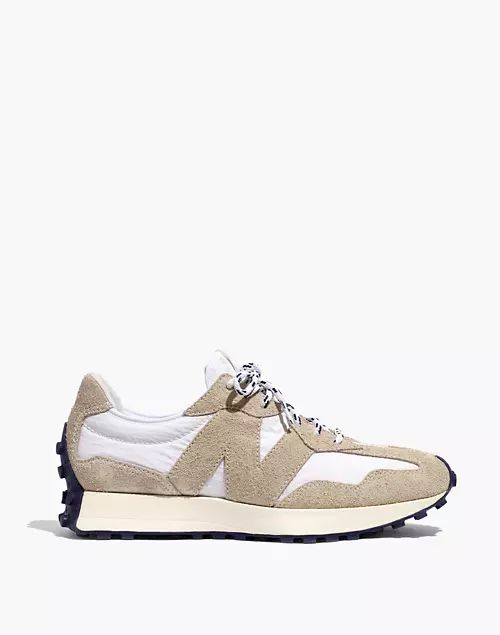 New Balance® Suede 327 Sneakers in Moonbeam and White | Madewell