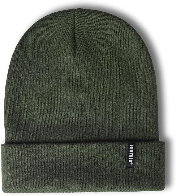 FURTALK Womens Knit Beanie Hat Acrylic Winter Hats for Women Men Soft Warm Unisex Cuffed Beanie... | Amazon (US)