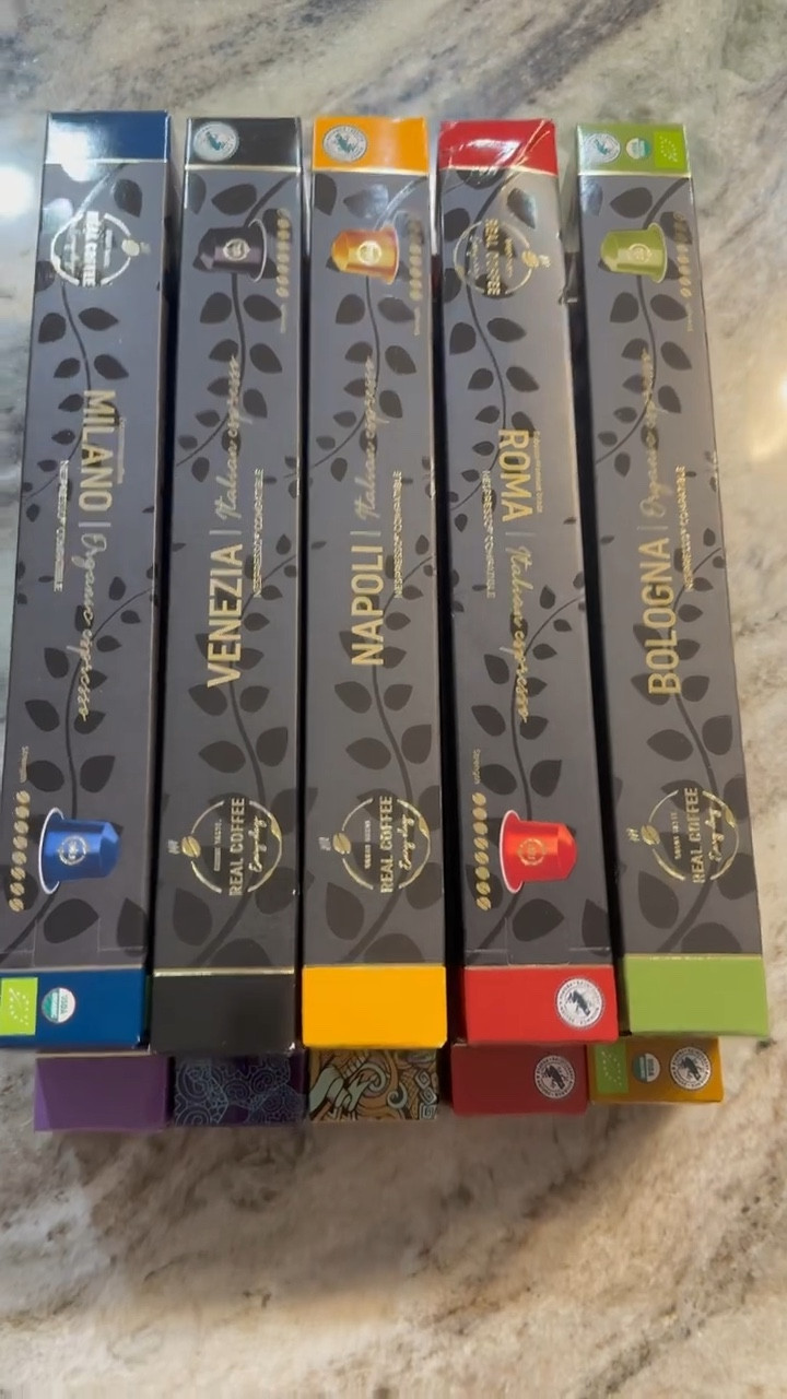 Real coffee compatible with Nespresso machines 

#LTKU