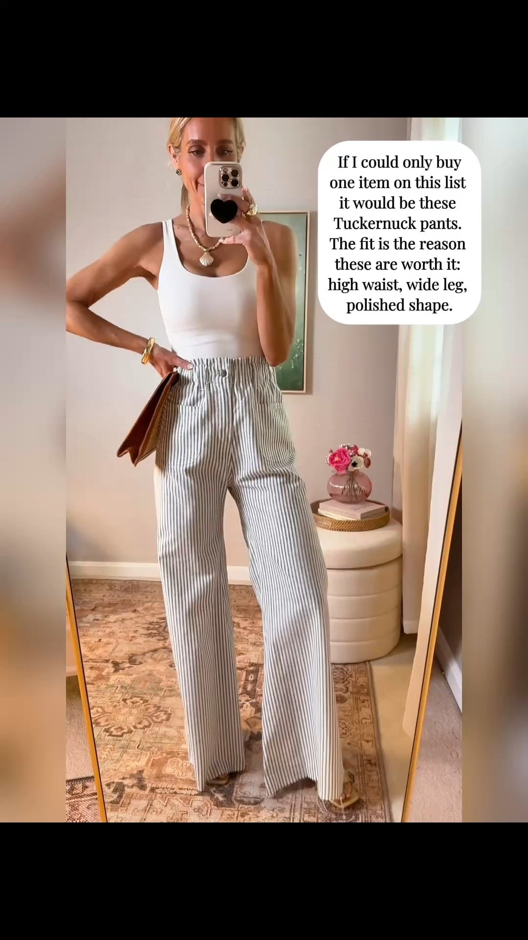 Perfect pants. These pants are perfect for this summer. They sell out quickly but they do restock. I am wearing a size small. I am 5’8”. They also come ready to hem.

#LTKSaleAlert #LTKOver40 #LTKU