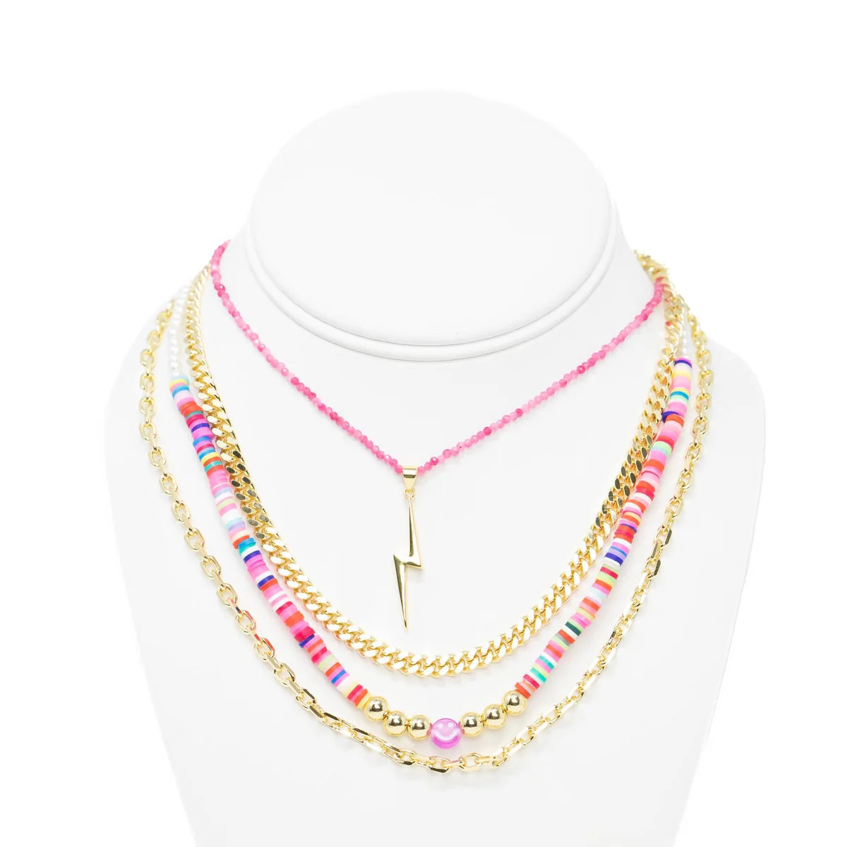 Swept the Row Necklace Stack | Allie + Bess