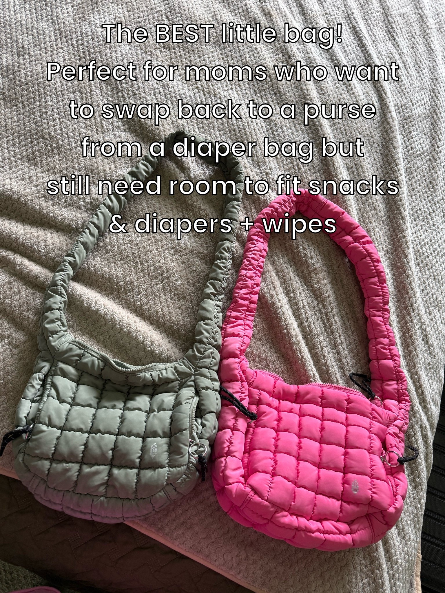 This Free People bag is perfect for moms on the go! Has room for me to throw in a few diapers and wipes when needed

#LTKdayinmylife #LTKmomlife #LTKootd