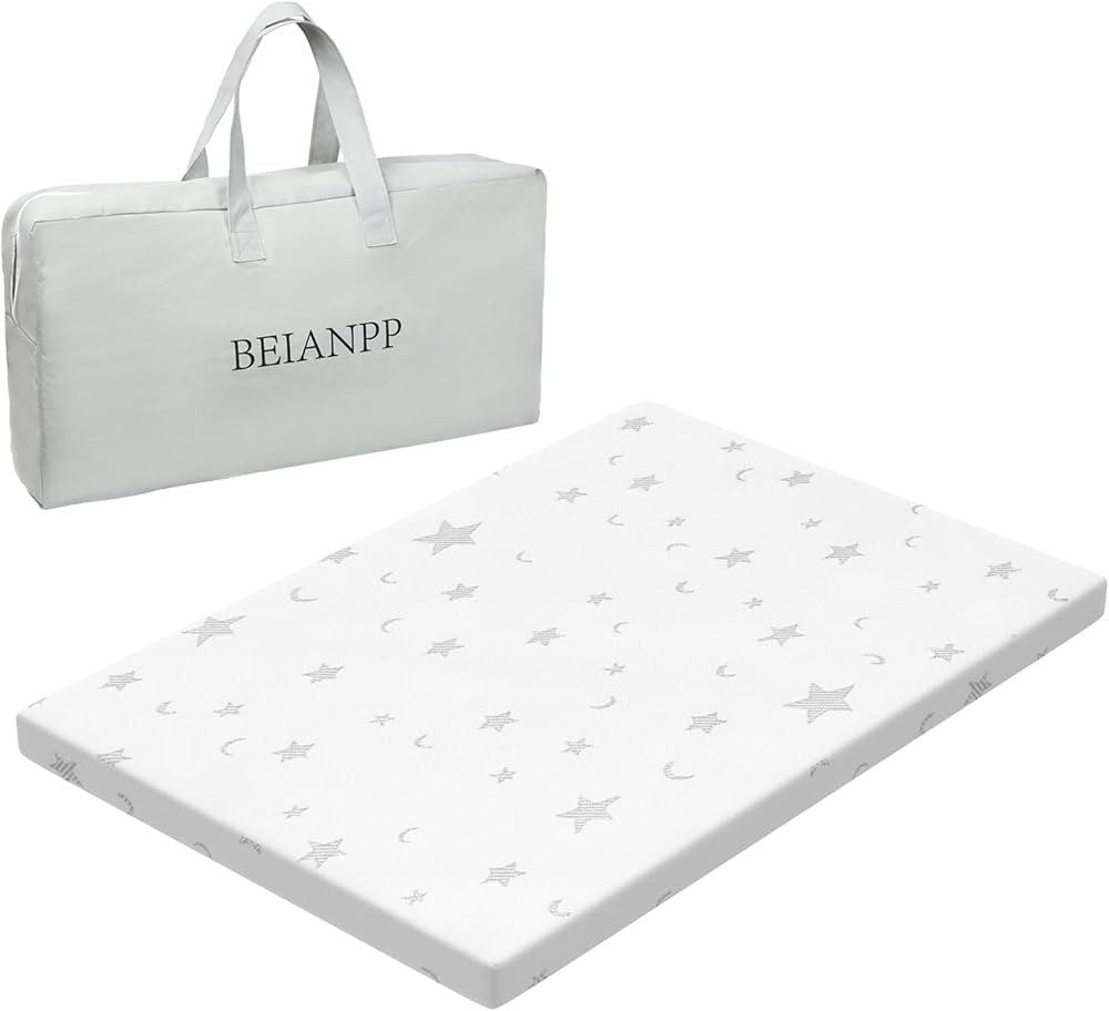 Pack and Play Mattress Pad 38"x26"x1.5", Soft Breathable Waterproof Cover, Baby Pack N Play Mattr... | Amazon (US)