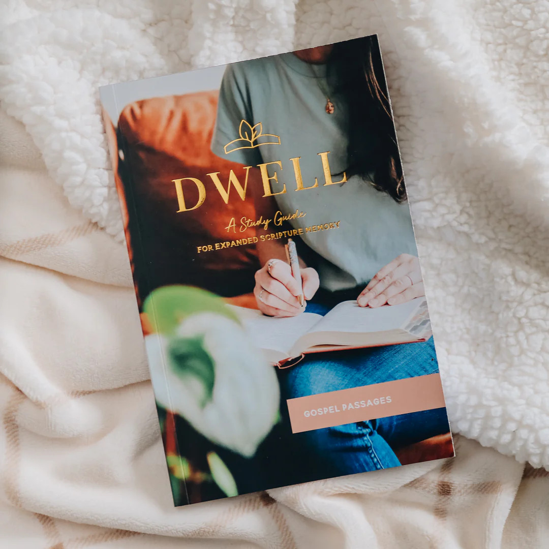 Dwell Scripture Memory Journal | Gospel Passages | The Daily Grace Co.