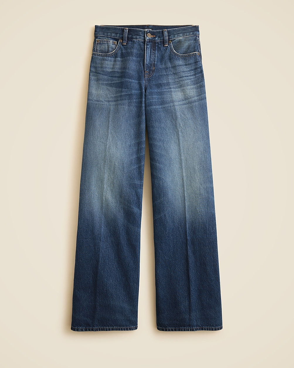Mid-rise superwide-leg jean | J. Crew US