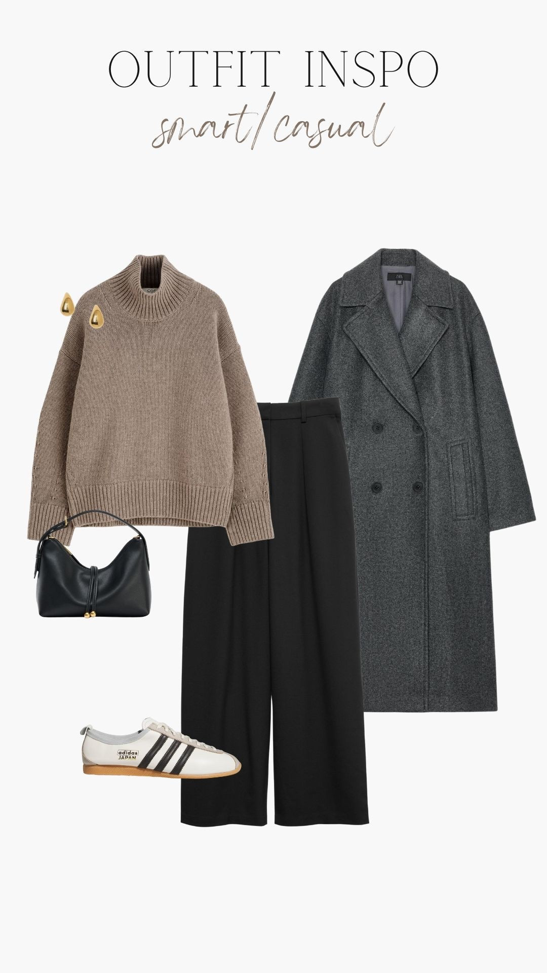 Outfit inspo - smart/casual
Styling trainers
Cashmere jumper
Adidas Japan trainers


#LTKeurope #LTKwinter #LTKuk