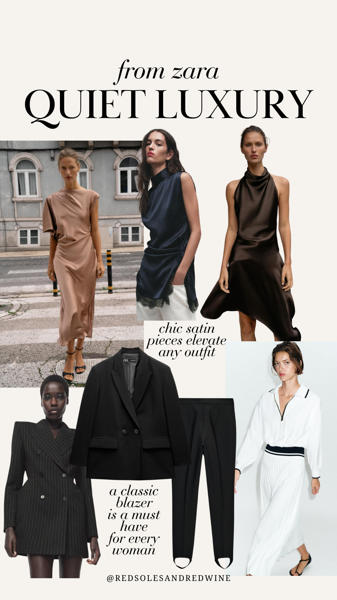 Zara quiet luxury new arrivals! 

 