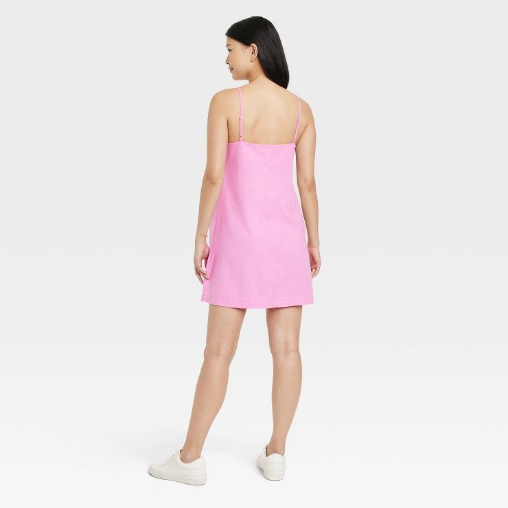 Women's Sleeveless Linen Dress - A New Day™ | Target